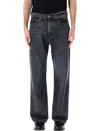 Our Legacy First Cut Pants Graphite Wave Selvedge In Blue