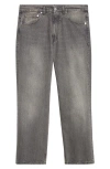 Our Legacy Third Cut Chain Twill Wide Straight Leg Jeans In Multi
