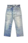 Our Legacy Third Cut Digital Blue In Blue
