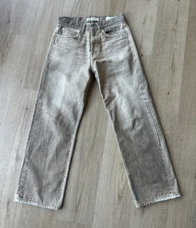 Pre-owned Our Legacy Third Cut Digital Dual Sand Jeans In Tan