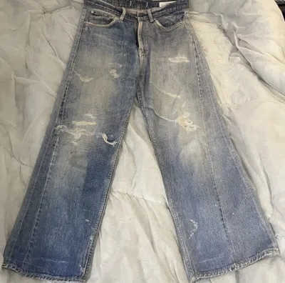 Pre-owned Our Legacy Third Cut Digital Print Denim