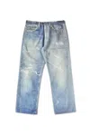 Our Legacy Third Cut Digital Print Denim Blue In Blue