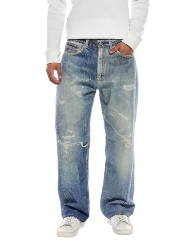 Our Legacy Third Cut Digital Denim Jeans In Blue