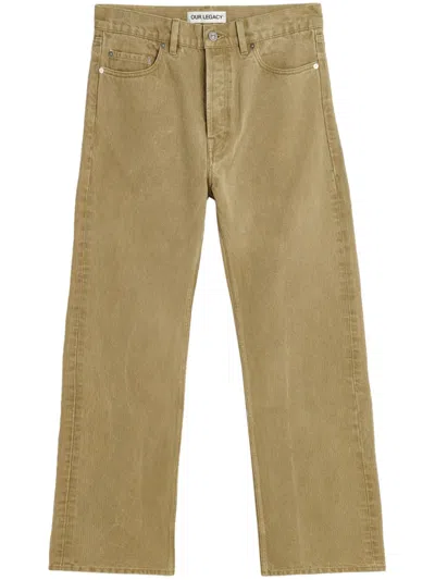 Our Legacy Third Cut Jeans In Neutrals