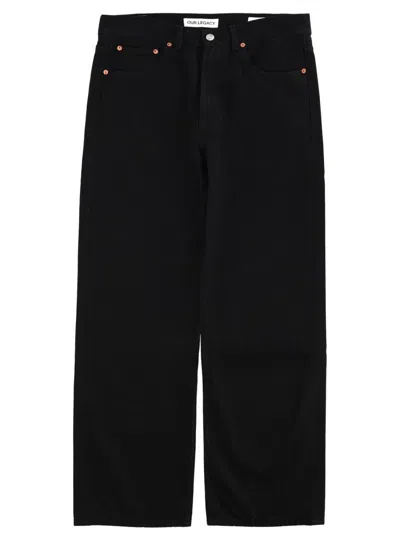 Our Legacy Third Cut Jeans In Black