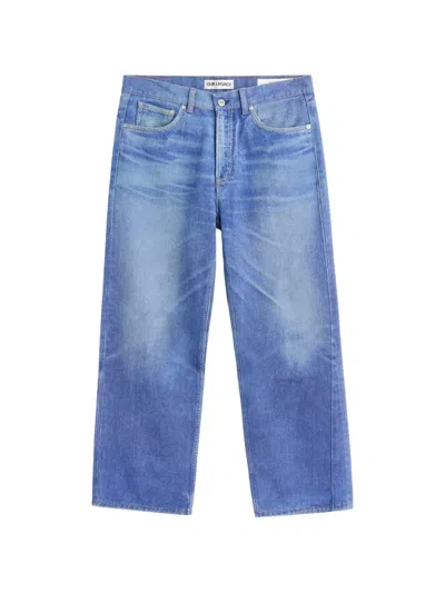 Our Legacy Third Cut Jeans In Blue