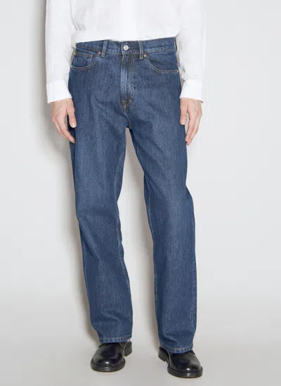 Our Legacy Third Cut Jeans In Blue