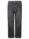 Our Legacy Straight Leg Five-pocket Trousers With Belt Loops In Blue