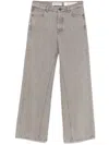 Our Legacy Women Treble Cut Jeans In Grey