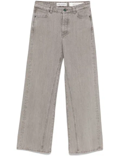 Our Legacy Third Cut Jeans In White