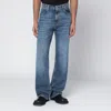 Our Legacy Straight Leg Denim Trousers With Belt Loops In Blue
