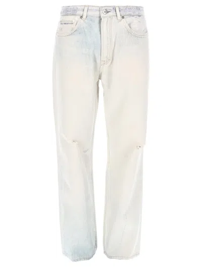 Our Legacy Third Distressed Jeans In Neutral