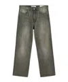 Our Legacy Third Cut Chain Twill Wide Straight Leg Jeans In Multi