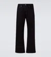 Our Legacy Classic Straight-leg Jeans In Cotton In Black