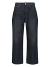 Our Legacy Straight Leg Five-pocket Trousers With Belt Loops In Multi