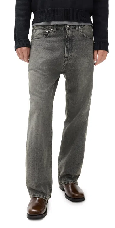 Our Legacy Third Cut Pants Ash Dust Chain Twill In Gray