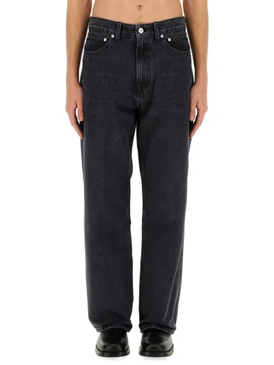 Our Legacy Third Cut Straight-leg Selvedge Jeans In Black