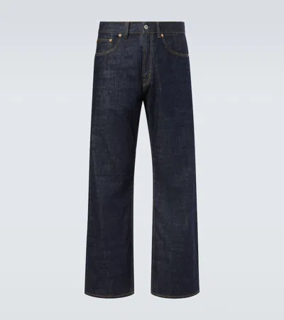 Our Legacy Third Cut Straight Jeans In Blue