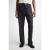 Our Legacy 25.5cm Third Cut Cotton Denim Jeans In Black