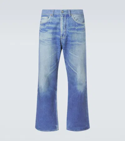 Our Legacy Third Cut Wide-leg Jeans In Blue