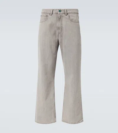 Our Legacy Grey Third Cut Jeans In Concrete Chain Twill