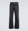 Our Legacy 25.5cm Third Cut Cotton Denim Jeans In Supergrey Wash