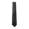 Our Legacy Textured Finish Tie Traditional Shape In Black