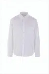 Our Legacy Timeless Long-sleeve Shirt With Pointed Collar In White