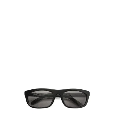 Our Legacy Tinted-lenses Square-frame Sunglasses In Black