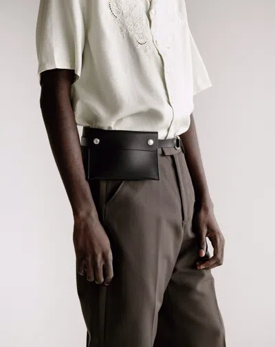 Pre-owned Our Legacy Tool Belt Bag In Black