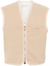 Our Legacy Beige Top Vest In Neutrals