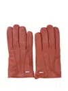 Our Legacy Topstitched His Gloves In Brown