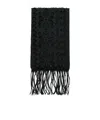 Our Legacy Tore Scarf In Black