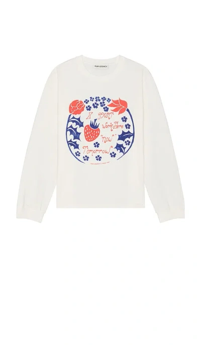 Our Legacy Tour Longsleeve In Tomorrow Print