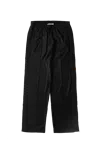 Our Legacy Track Pants With Side Band Black