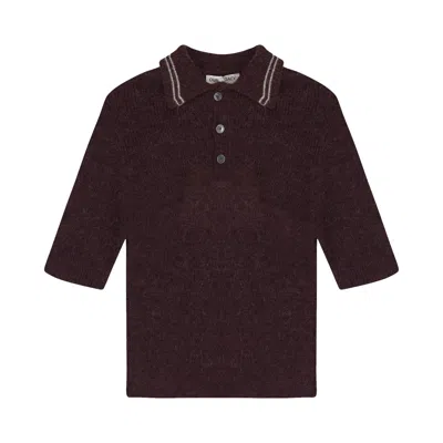Pre-owned Our Legacy Traditional Polo Shirt 'brown' | Men's Size 48