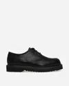 Our Legacy Grained-leather Derby Shoes In Black