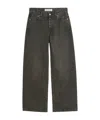 Our Legacy Treble Cut Jeans In Black Coated Wash