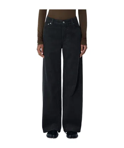 Our Legacy Treble Cut Cotton Trousers In Black
