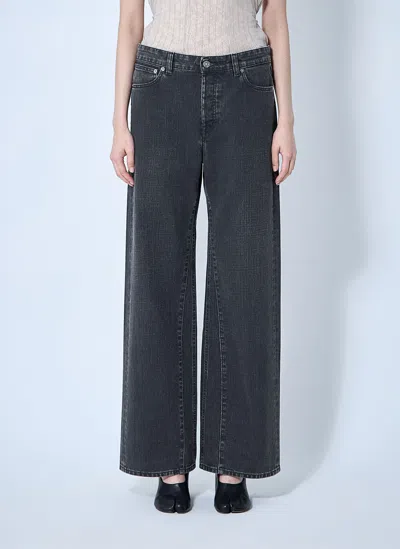 Our Legacy Treble Cut Jeans In Black