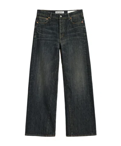 Our Legacy Treble Cut Jeans In Black
