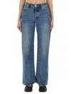 Our Legacy Women S Treble Cut Jeans Deadline Wash In Denim