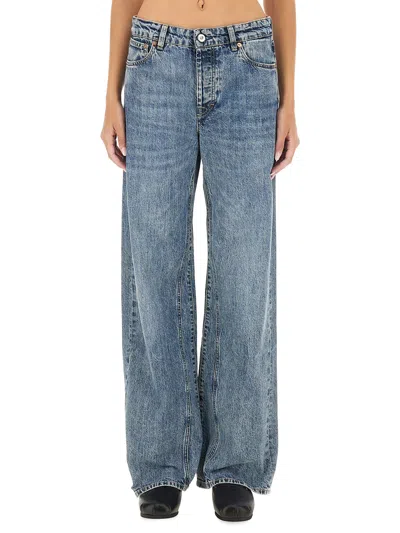 Our Legacy Treble Wide-leg Jeans In Blue
