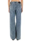 Our Legacy Women's Treble Cut Jeans In Shadow Wash Denim