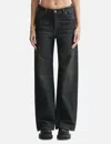 Our Legacy Navy Treble Cut Jeans In Multi