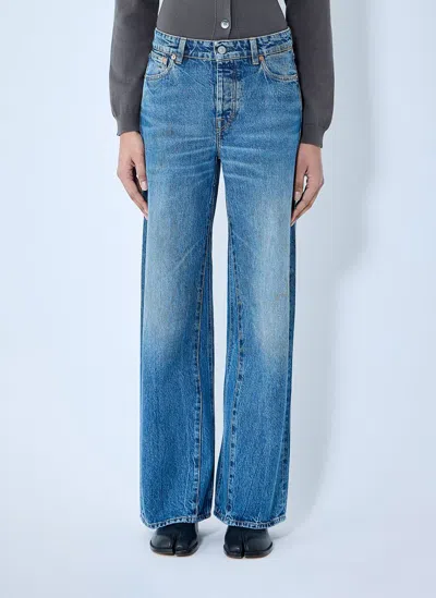 Our Legacy Treble Cut Jeans In Blue