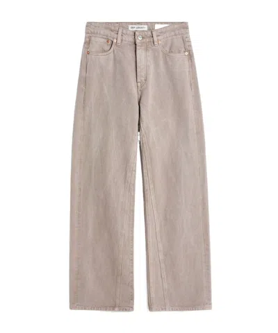 Our Legacy Treble Cut Wide-leg Trousers In Nude