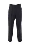 Our Legacy High-waisted Wool Chino Trousers With Straight Fit