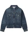 Our Legacy Blue Trucker Denim Jacket In 蓝色
