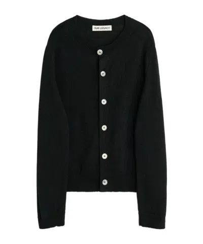 Our Legacy True Cardigan In Black